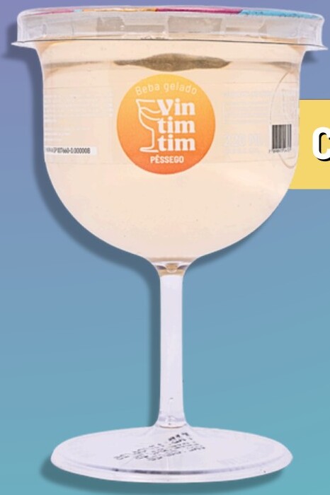Taça VINTIMTIM sabor Pêssego